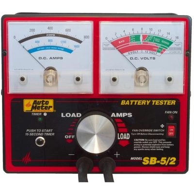 Testeur de batterie par AUTO METER - SB5-2 pa7