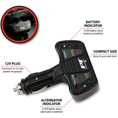 Battery Tester by PERFORMANCE TOOL - W2989 pa5