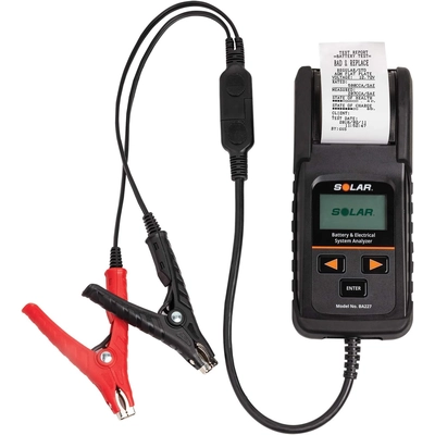 SOLAR - BA227 - Battery Tester with Integrated Printer pa1