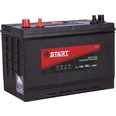 Car Battery - Group Size: 27 - 600CCA by U START - US27RV pa1