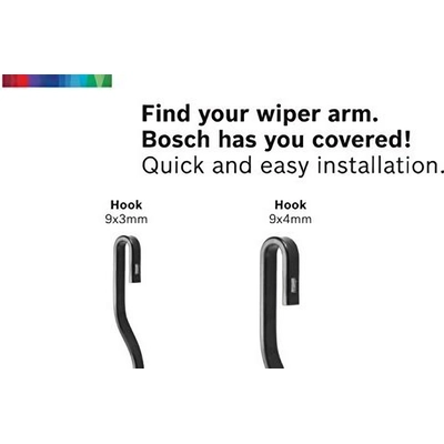 Beam Wiper Blade by BOSCH - 17A pa8