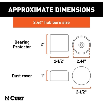 Bearing Protectors by CURT MANUFACTURING - 22244 pa4