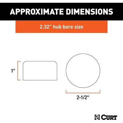 Bearing Protectors by CURT MANUFACTURING - 23232 pa4