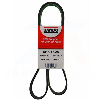 Courroie par BANDO - BAN-6PK1625 pa1