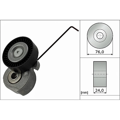 INA - ED0055 - Belt Tensioner Assembly pa2
