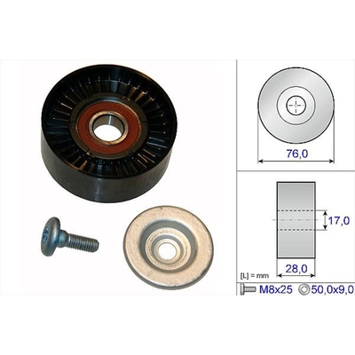 Belt Tensioner Pulley by INA - FP0648 pa1