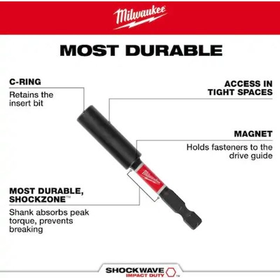 MILWAUKEE - 48-32-4502 - Impact Magnetic Bit Holder pa3