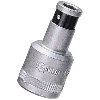 GENIUS - 383908 - 3/8″ Dr. 1/4″ Hex Shank Bit Holder 39mmL (Pack of 10) pa1