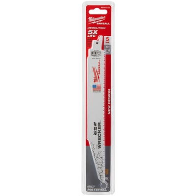 MILWAUKEE - 48-00-5706 - Multi - Material Sawzall Blade 9" pa1