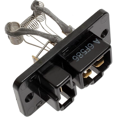 Blower Motor Resistor by BLUE STREAK (HYGRADE MOTOR) - RU235 pa5