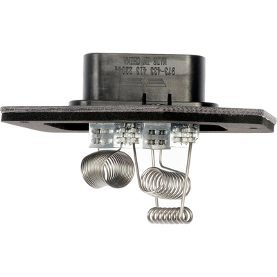 Blower Motor Resistor by DORMAN (OE SOLUTIONS) - 973-433 pa4