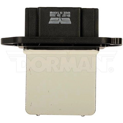 Blower Motor Resistor by DORMAN (OE SOLUTIONS) - 984-587 pa3