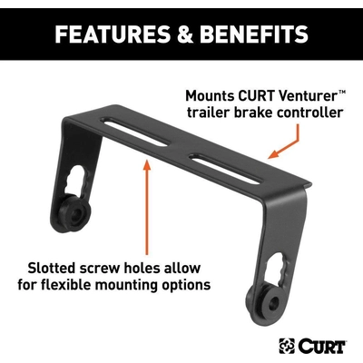 Brake Control Replacement Bracket by CURT MANUFACTURING - 51114 pa5
