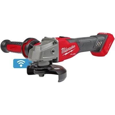 MILWAUKEE - 2883-20 - Braking Grinder With One-Key Slide Switch, Lock - On pa5