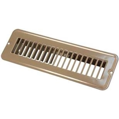 Brown Metal Undampered Floor Register by JR PRODUCTS - 02-28935 pa4