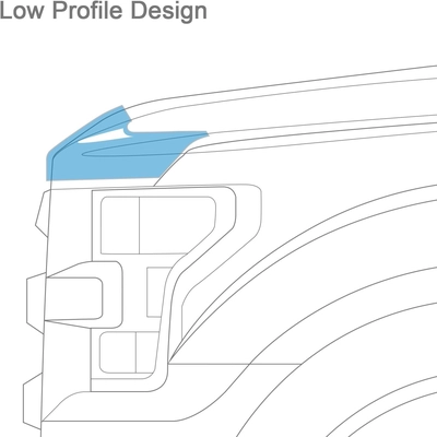 Bug Deflector by AUTO VENTSHADE - 21208 pa24