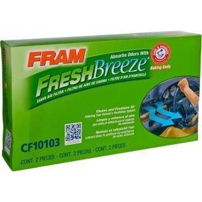 Cabin Air Filter by FRAM - CF10103 pa3