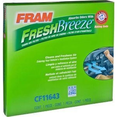 Cabin Air Filter by FRAM - CF11643 pa5