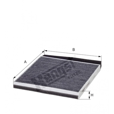 HENGST FILTER - E1916LC - Cabin Air Carbon Filter pa2