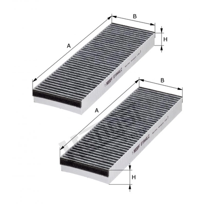 HENGST FILTER - E1944LC2 - Cabin Air Carbon Filter pa2