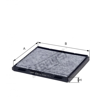 HENGST FILTER - E1955LC - Cabin Air Carbon Filter pa2