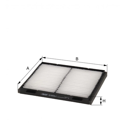 HENGST FILTER - E1955LI - Cabin Air Pollen Filter pa2