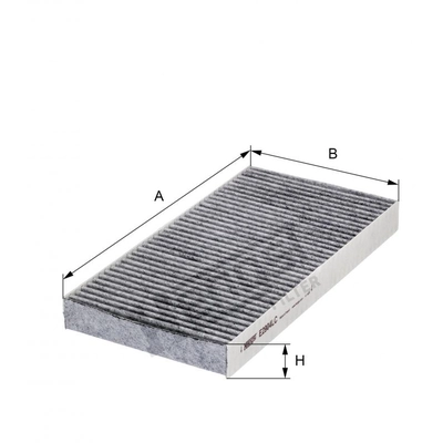 HENGST FILTER - E2904LC - Cabin Air Carbon Filter pa2