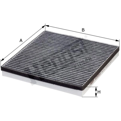 HENGST FILTER - E2933LC - Cabin Air Carbon Filter pa1