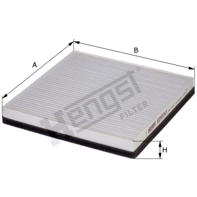 HENGST FILTER - E2933LI - Cabin Air Pollen Filter pa1