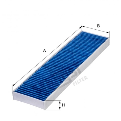 HENGST FILTER - E2947LB - Biofunctional Cabin Filter pa1