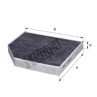 HENGST FILTER - E2948LC - Cabin Air Carbon Filter pa1