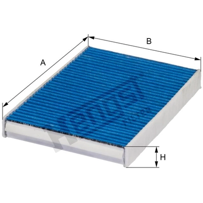 HENGST FILTER - E2949LB - Biofunctional Cabin Filter pa1