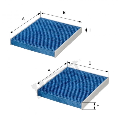 HENGST FILTER - E2978LB2 - Biofunctional Cabin Filter pa1