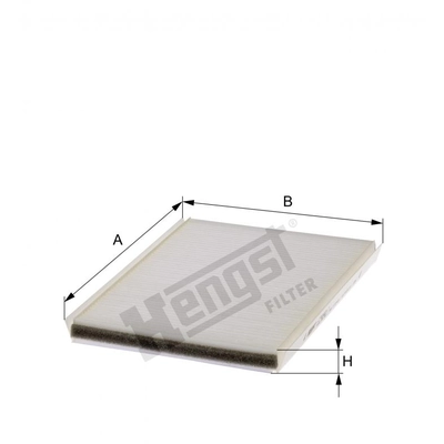 HENGST FILTER - E2989LI - Cabin Air Pollen Filter pa2