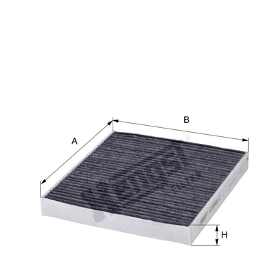 HENGST FILTER - E2998LC - Cabin Air Carbon Filter pa2