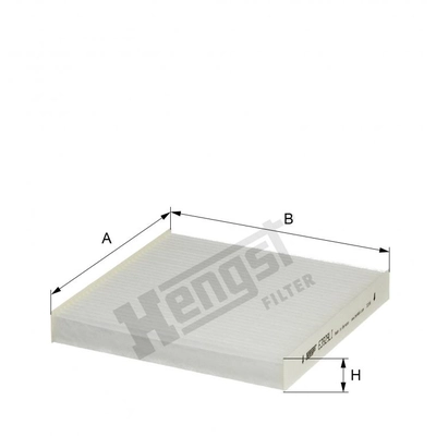 HENGST FILTER - E3929LI - Cabin Air Pollen Filter pa2