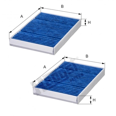 HENGST FILTER - E3939LB2 - Biofunctional Cabin Filter pa2