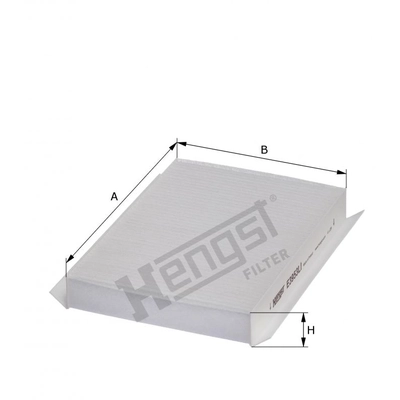 HENGST FILTER - E3953LI - Cabin Air Pollen Filter pa2