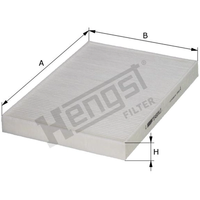 HENGST FILTER - E4931LI - Cabin Air Pollen Filter pa2