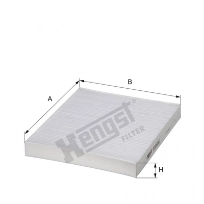 HENGST FILTER - E4955LI - Cabin Air Pollen Filter pa2