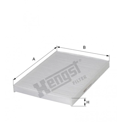 HENGST FILTER - E4956LI - Cabin Air Pollen Filter pa2