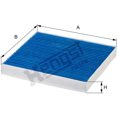 HENGST FILTER - E4961LB - Biofunctional Cabin Filter pa2