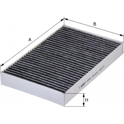 Cabin Air Filter by HENGST FILTER - E6959LC pa3
