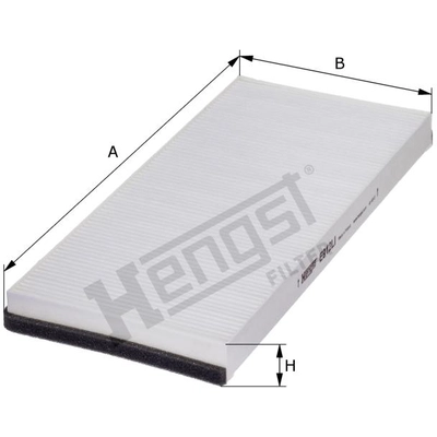 HENGST FILTER - E912LI - Cabin Air Pollen Filter pa2