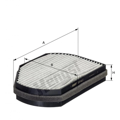 HENGST FILTER - E914LC - Cabin Air Carbon Filter pa1