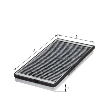 HENGST FILTER - E951LC - Cabin Air Carbon Filter pa1