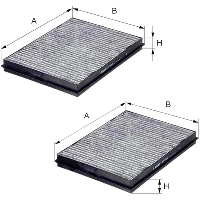 HENGST FILTER - E960LC2 - Cabin Air Carbon Filter pa2