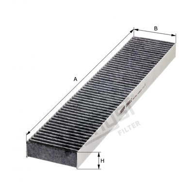 HENGST FILTER - E968LC - Cabin Air Carbon Filter pa2