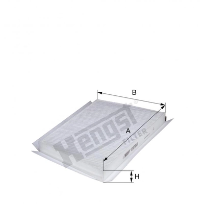 HENGST FILTER - E970LI - Cabin Air Pollen Filter pa2