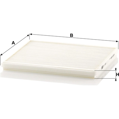 MANN-FILTER - CU1828 - Cabin Air Filter pa5
